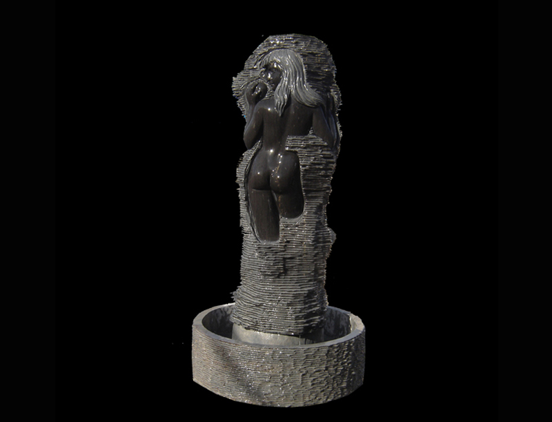 Natural Stone blade cut arts for outdoors decoration