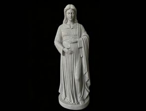 153cm high Pregnant Mary statue for outdoors usage